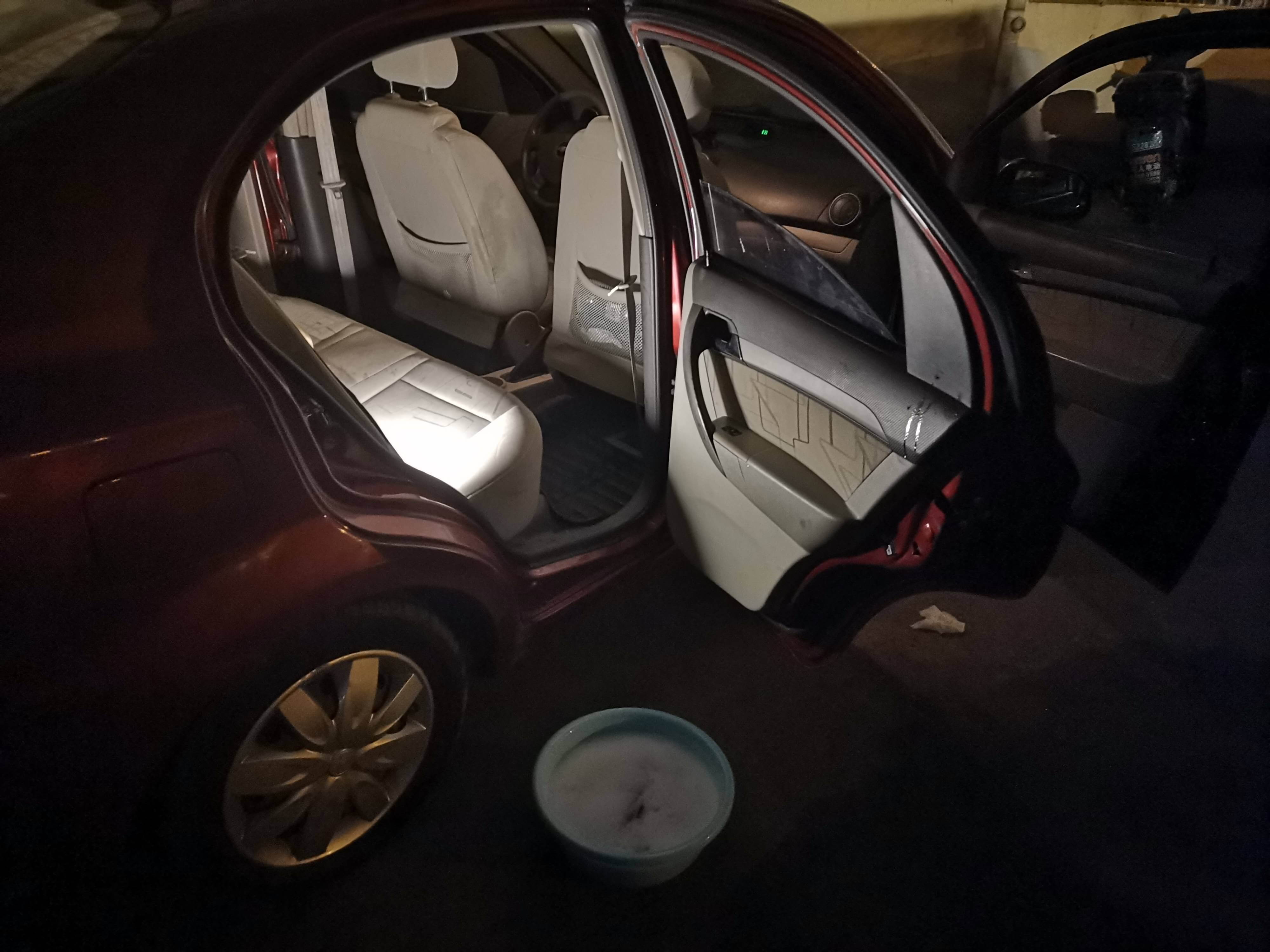 深夜洗车
